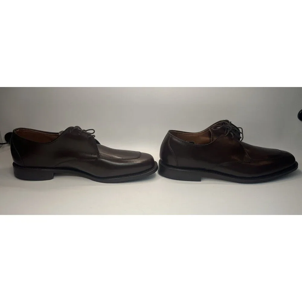 Allen Edmonds Burton Men’s Oxford Dress Shoes Brown Leather Sz 10 D EUC